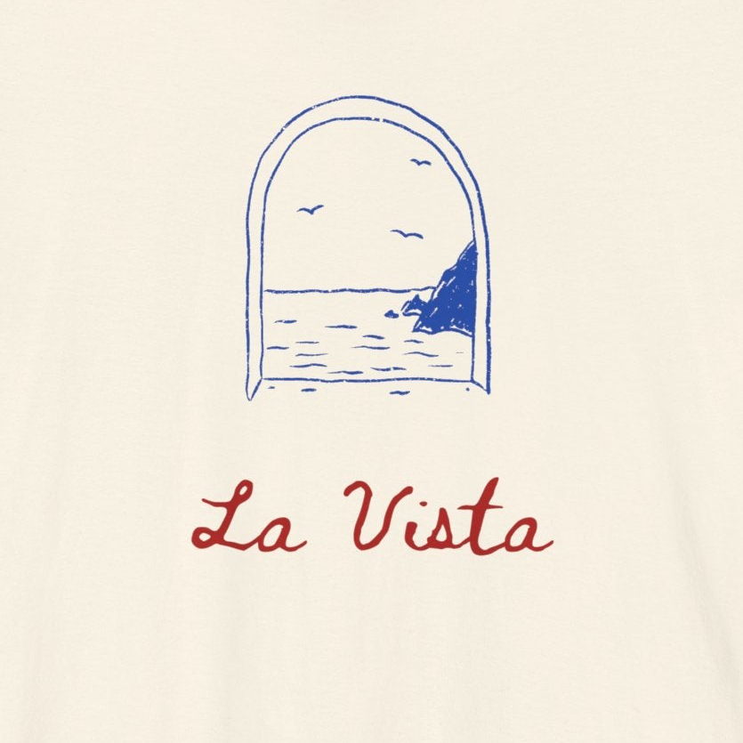 LA VISTA — Slow Living T-Shirt