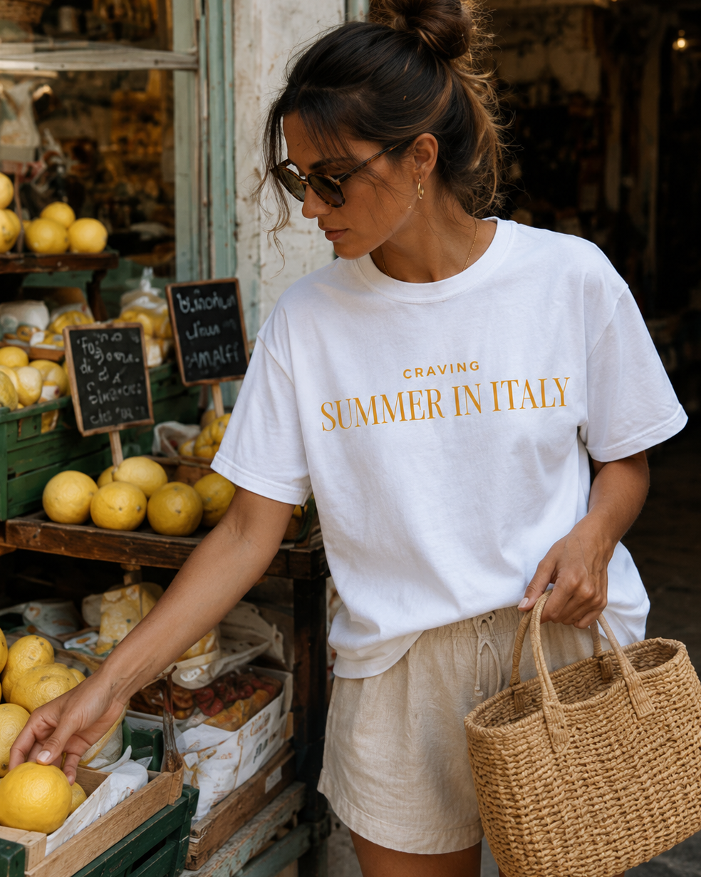 Craving Summer In Italy — Unisex T-Shirt