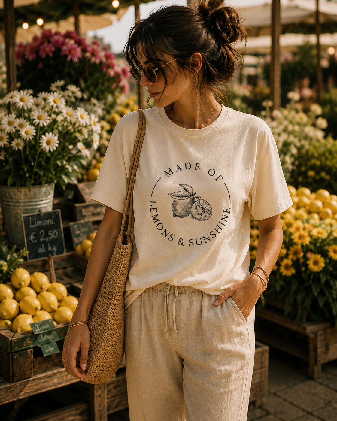 MADE OF LEMONS & SUNSHINE — Unisex T-Shirt