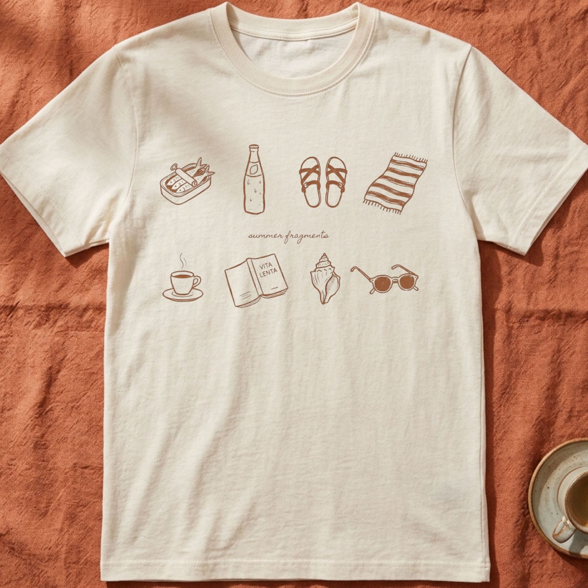 Summer Fragments — Slow Living T-Shirt