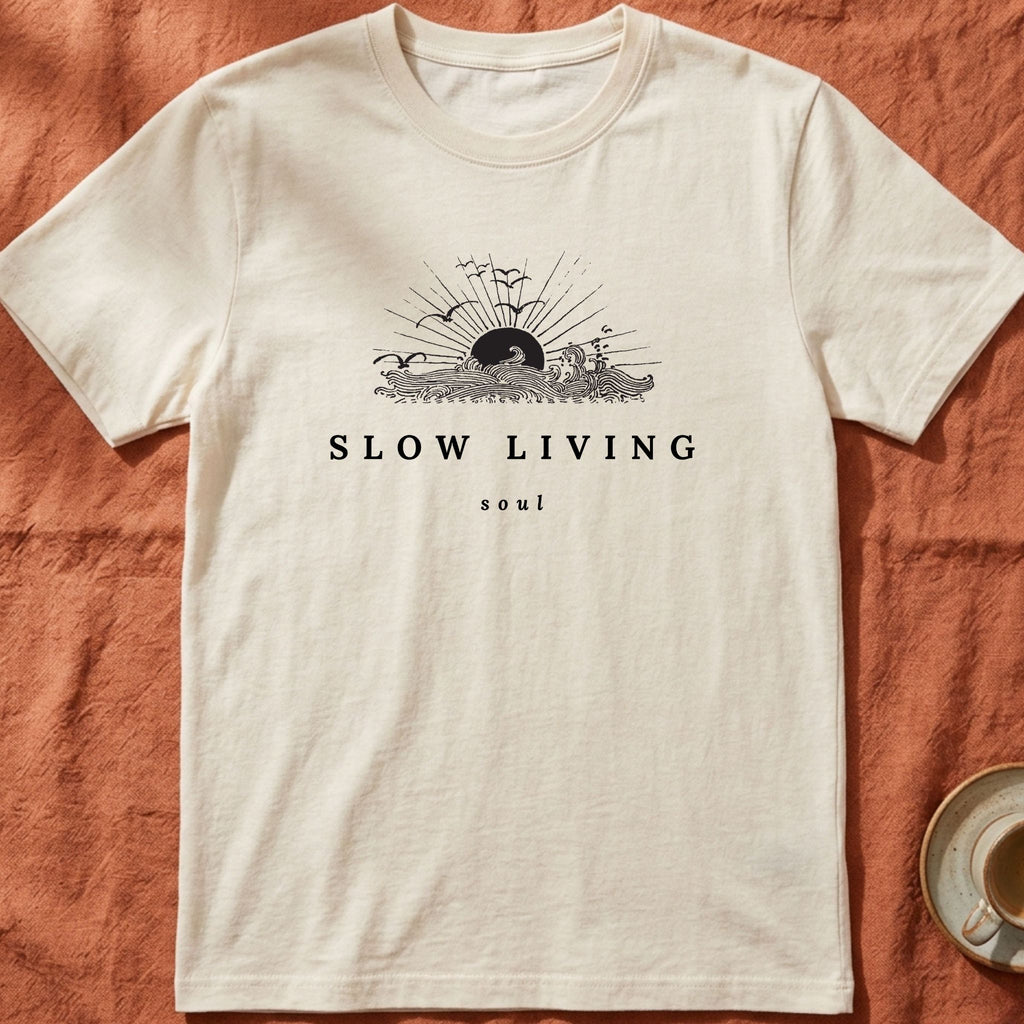 SLOW LIVING SOUL — T-Shirt