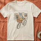 Market Ride — Slow Living T-Shirt