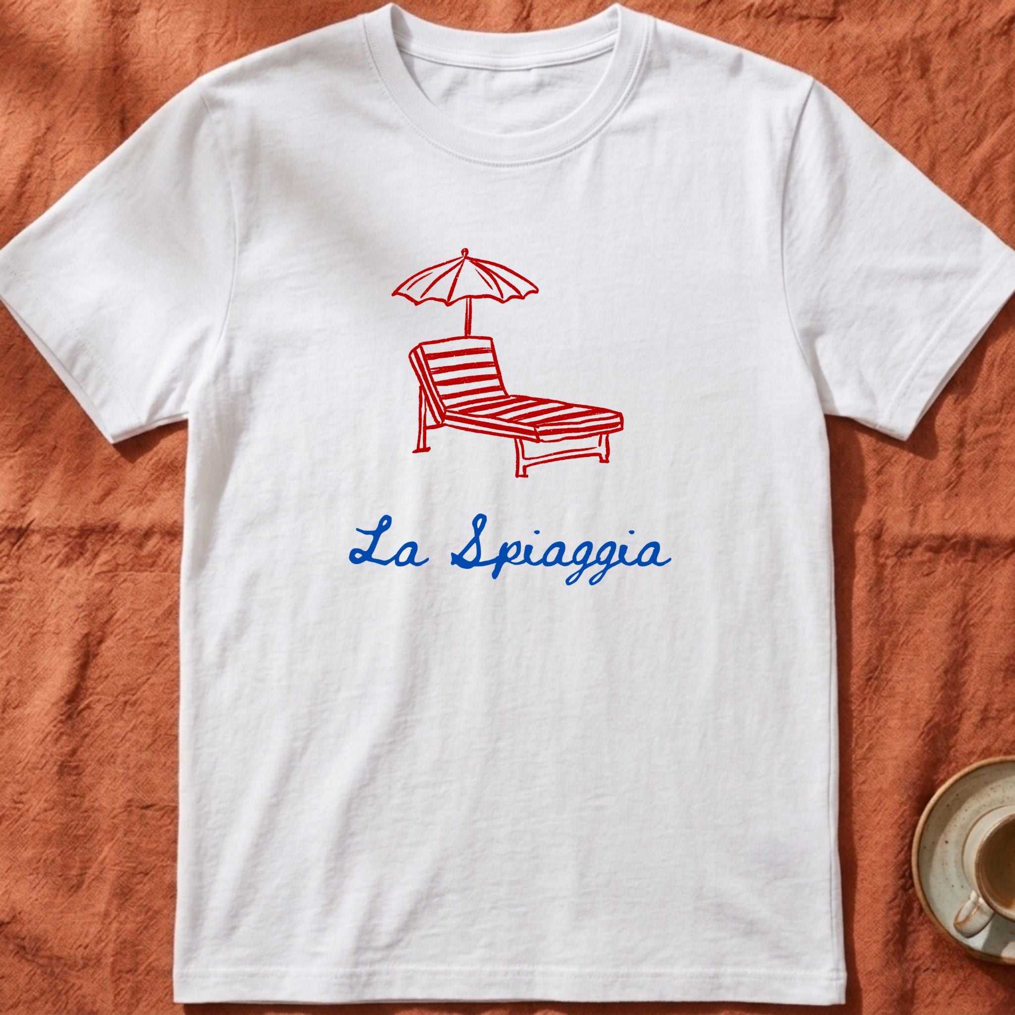 LA SPIAGGIA — Slow Living T-Shirt