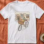 Market Ride — Slow Living T-Shirt